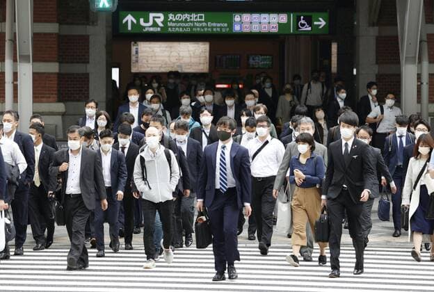Coronavirus in Japan, Eindrücke aus Tokio