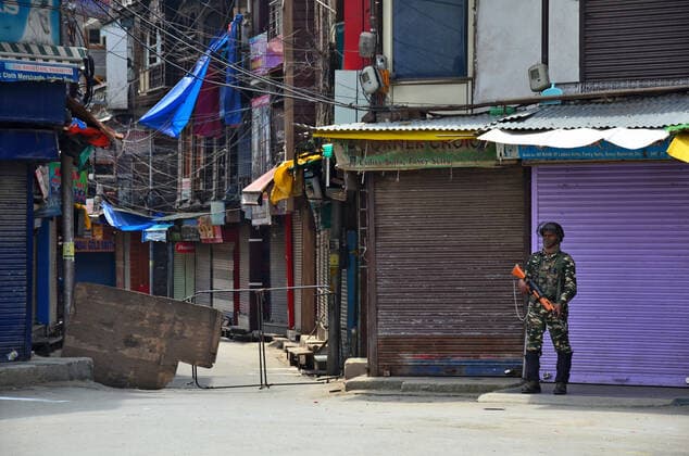 Coronavirus in Indien, Eindrücke vom Lockdown in Srinagar