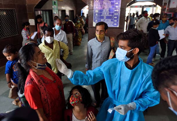 Coronavirus in Indien, Eindrücke aus Mumbai