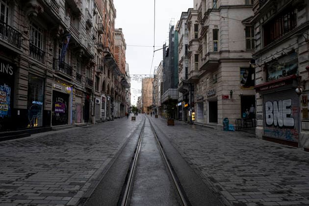 Coronavirus in der Türkei, Lockdown in Istanbul