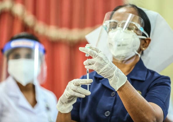 Coronavirus in Sri Lanka, Sinopharm Impfungen in Colombo