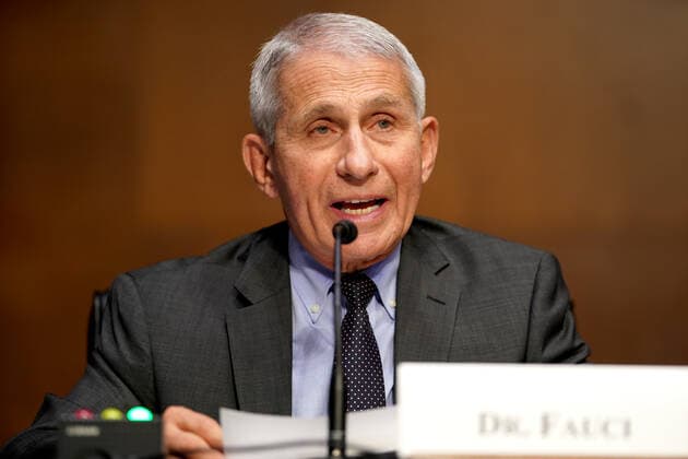 Coronavirus in den USA, Anthony Fauci Pressekonferenz in Washington DC
