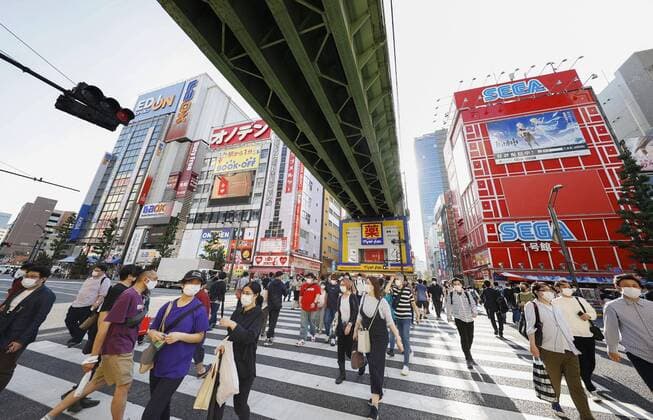 Coronavirus in Japan, Eindrücke aus Tokio