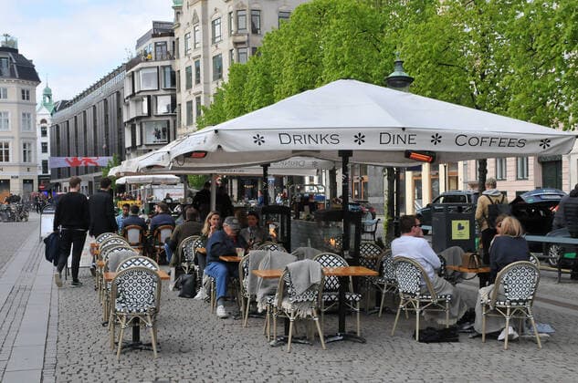 Coronavirus in Dänemark, Gastronomie in Kopenhagen