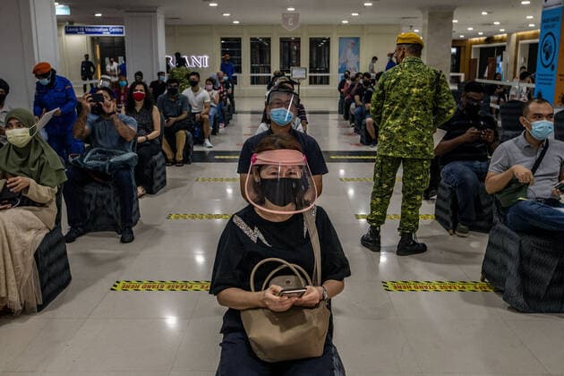Coronavirus in Malaysia, Eindrücke aus Kuala Lumpur