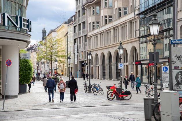 Coronavirus in Deutschland, Eindrücke aus München