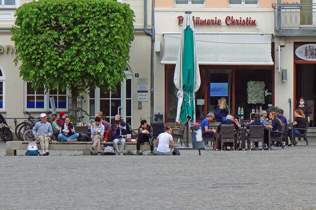 Coronavirus in Mecklenburg-Vorpommern, Gastronomie-Lockerungen in Greifswald