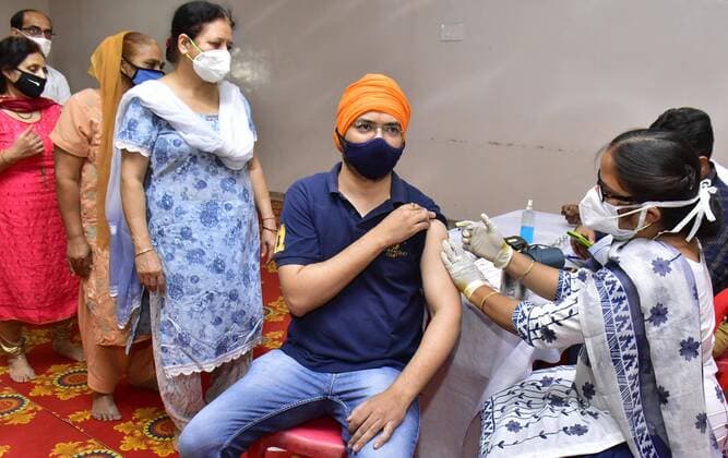 Coronavirus in Indien, Lansdesweite Impfungen