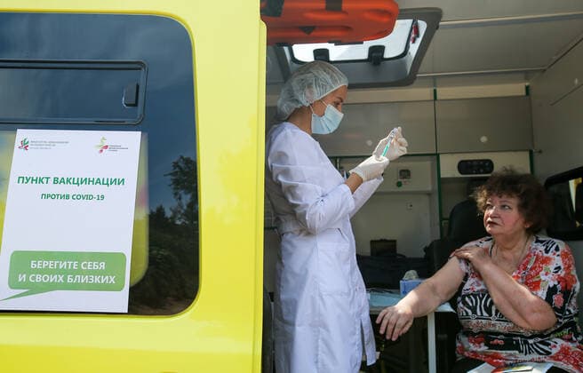 Coronavirus in Russland, Mobiler Impfservice in Tatarstan