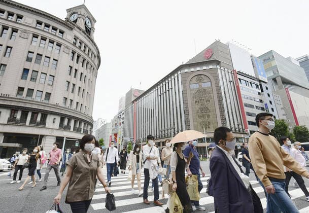 Coronavirus in Japan, Eindrücke aus Tokio