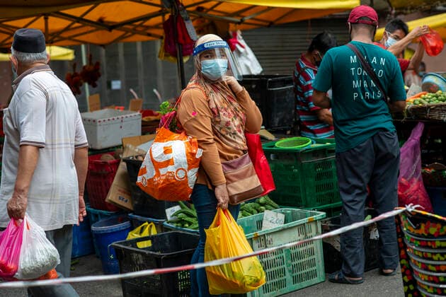 Coronavirus in Malaysia, Eindrücke aus Kuala Lumpur