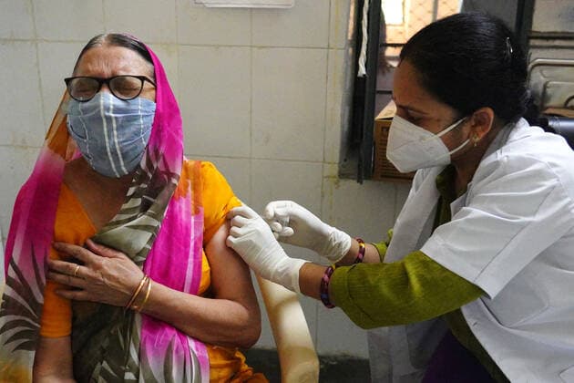 Coronavirus in Indien, Impfzentrum in Pushkar