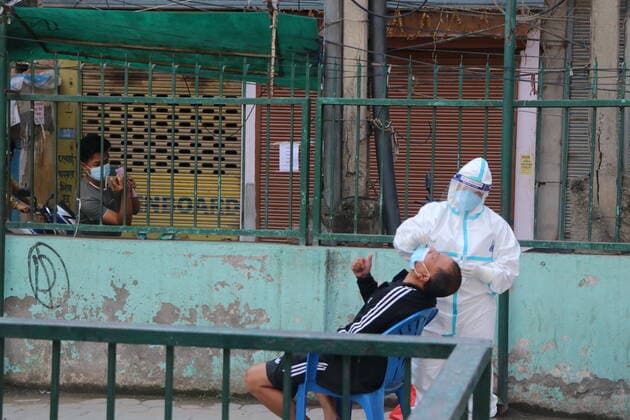 Coronavirus in Nepal, Eindrücke aus Kathmandu