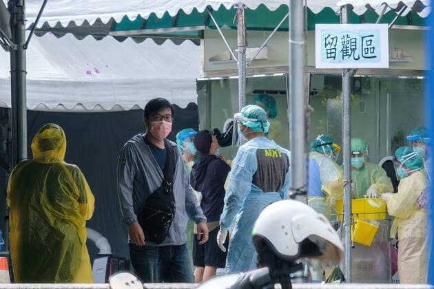 Coronavirus in Taiwan, Eindrücke aus Taipeh