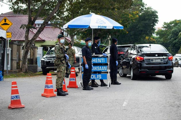 Coronavirus in Malaysia, Lockdown in Kuala Lumpur