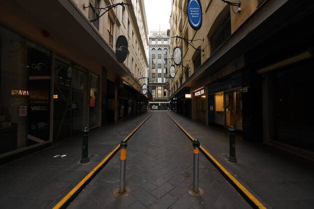 Coronavirus in Australien, Lockdown in Melbourne