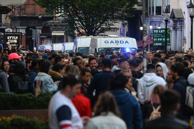 Coronavirus in Irland, Eindrücke aus Dublin
