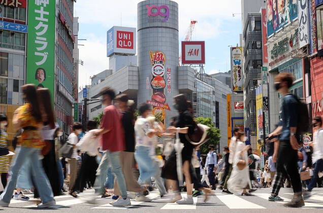 Coronavirus in Japan, Eindrücke aus Tokio