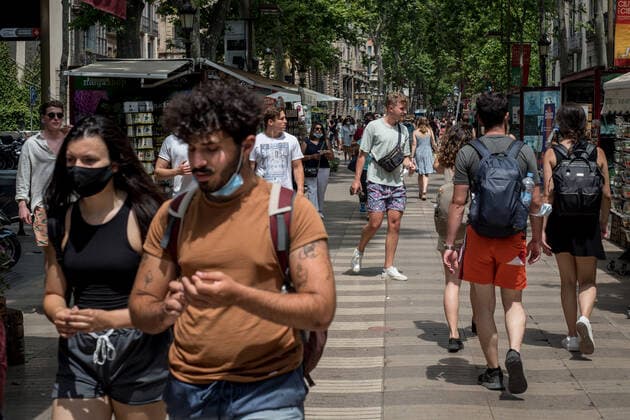 Coronavirus in Spanien, Eindrücke aus Barcelona