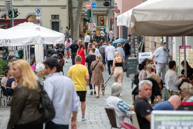 Coronavirus in Bayern, Eindrücke aus Bamberg