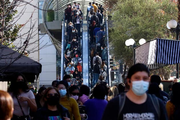 Coronavirus in Chile, Eindrücke aus Santiago