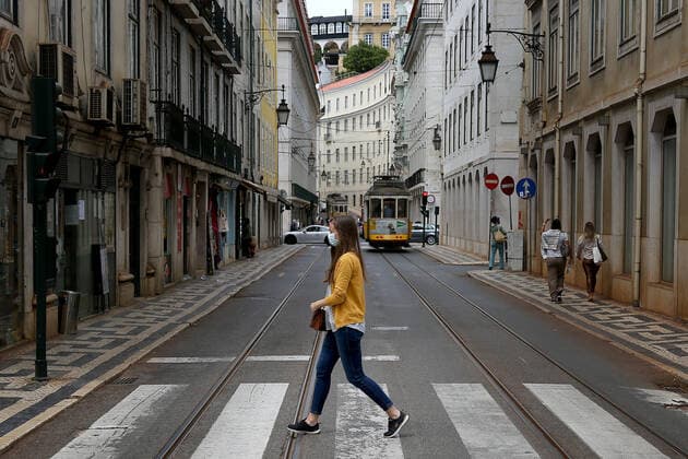 Coronavirus in Portugal, Eindrücke aus Lissabon