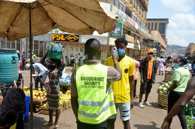 Coronavirus in Uganda, Eindrücke aus Kampala