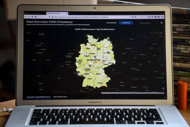 Coronavirus in Deutschland, COVID-19-Dashboard des RKI