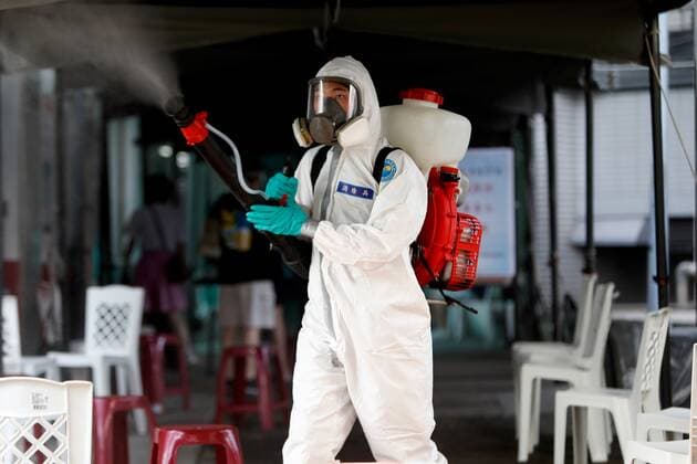 Coronavirus in Taiwan, Eindrücke aus Taipeh