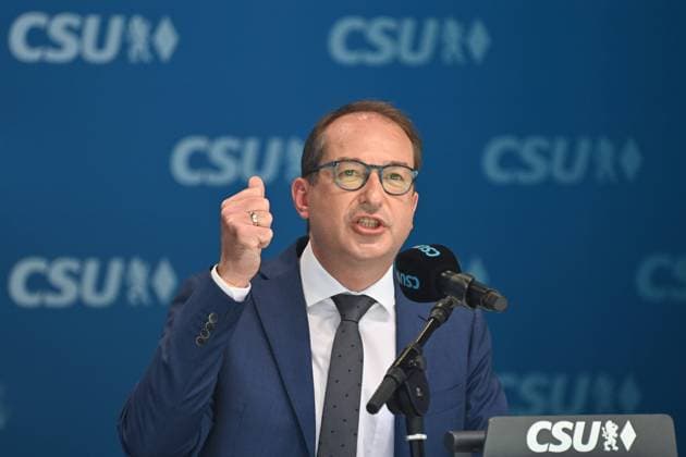 Wahlen 2021: CSU Spitzenkandidat Alexander Dobrindt