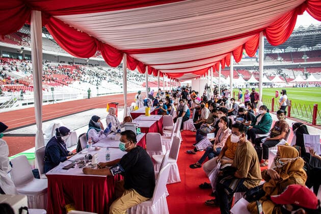 Coronavirus in Indonesien, Impfprogramm in Jakarta