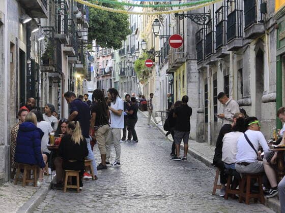 Coronavirus in Portugal, Eindrücke aus Lissabon