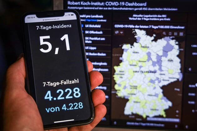 Coronavirus in Deutschland, COVID-19-Dashboard des RKI