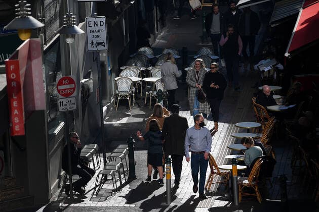 Coronavirus in Australien, Eindrücke aus Melbourne
