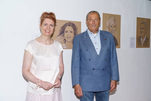 Eröffnung der Porträtausstellung Hamburger Persönlichkeiten im Auswanderermuseum Ballinstadt