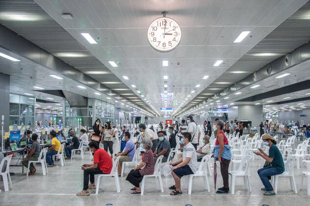 Coronavirus in Thailand, Impfungen in Bangkok