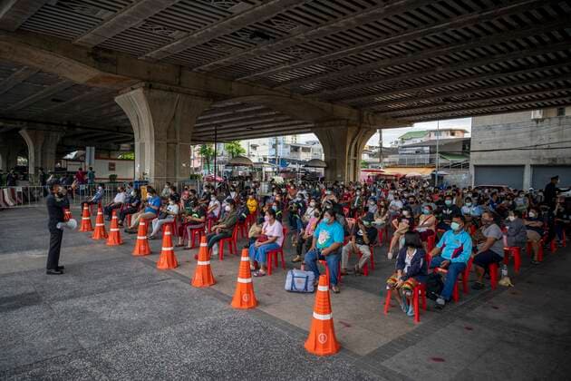Coronavirus in Thailand, Eindrücke aus Bangkok