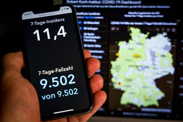 Coronavirus in Deutschland, COVID-19-Dashboard des RKI