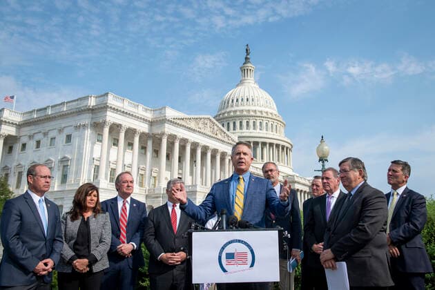 Coronavirus in USA, Pressestatement von Senatoren zur Delta-Variante in Washington