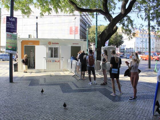 Coronavirus in Portugal, Eindrücke aus Lissabon