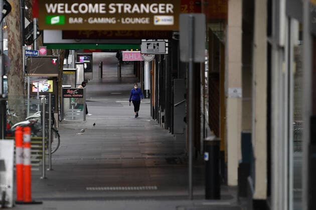 Coronavirus in Australien, Lockdown in Melbourne