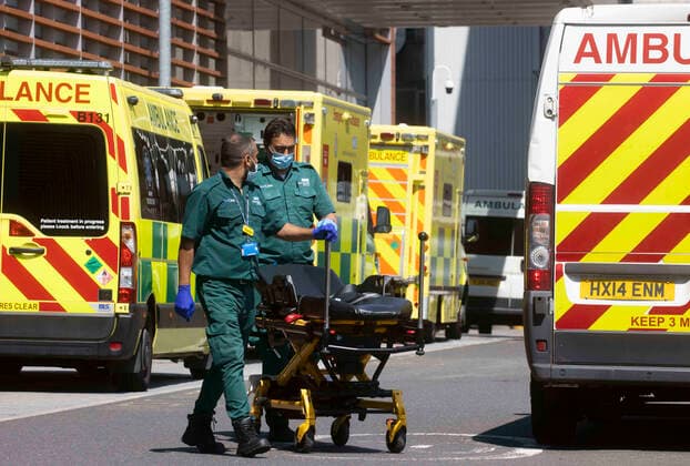 Coronavirus in London, Eindrücke aus den Krankenhäusern nach Lockerung der Maßnahmen