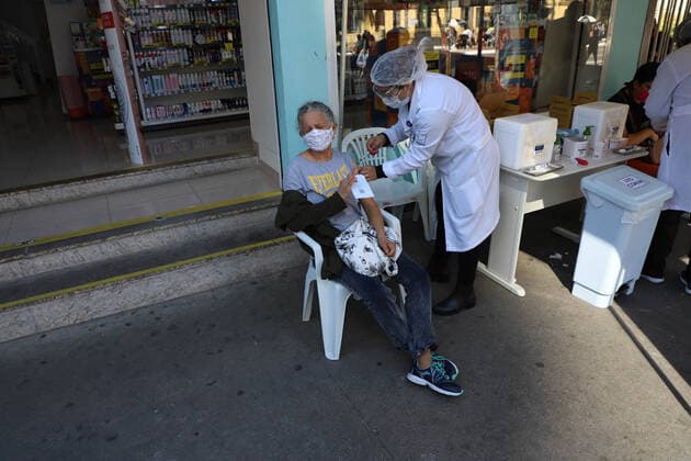 Coronavirus in Brasilien, Impfungen in Sao Paulo
