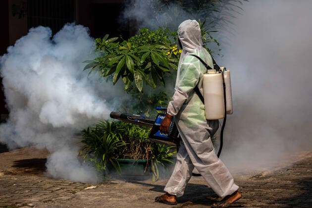 Coronavirus in Indonesien, Eindrücke aus Tangerang