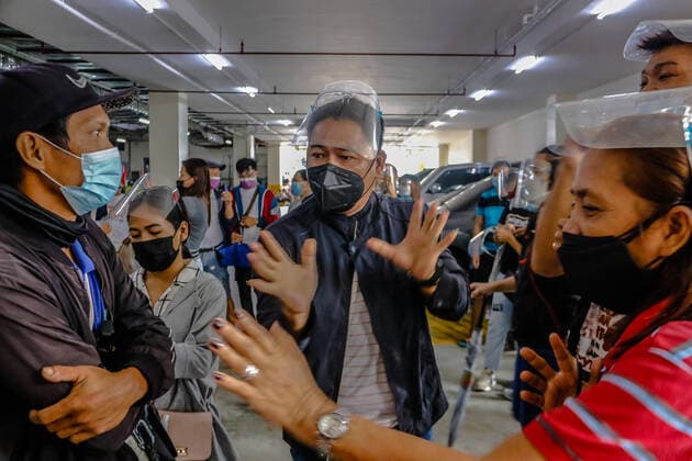 Coronavirus auf den Philippinen, Impfstationen in Antipolo-Stadt