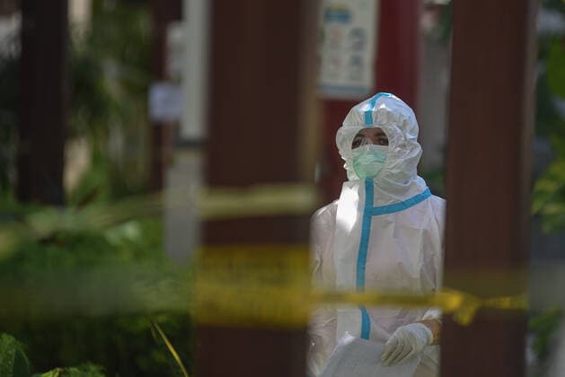Coronavirus in Indonesien, Eindrücke aus Badung auf Bali