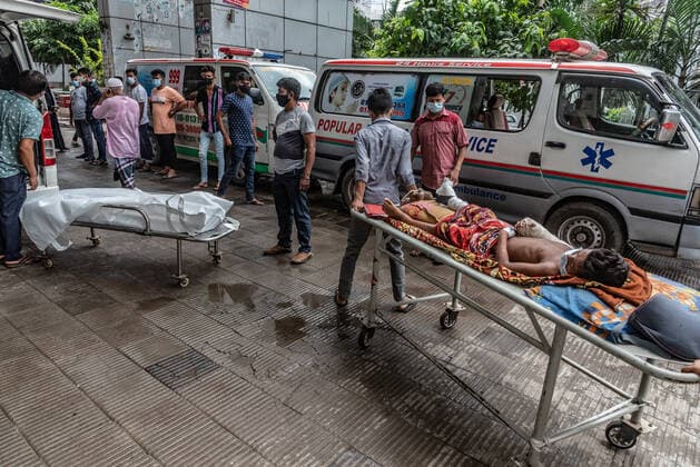 Coronavirus in Bangladesch, Eindrücke aus Dhaka