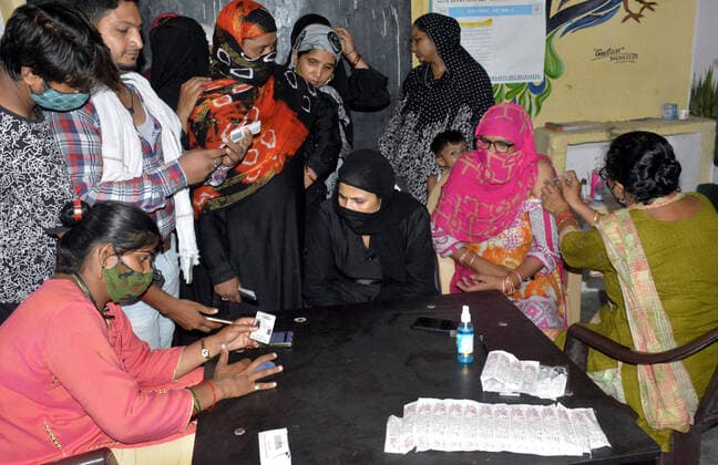 Coronavirus in Indien, Impfungen in Ghaziabad