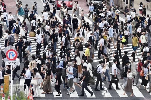 Coronavirus in Japan, Eindrücke aus Tokio
