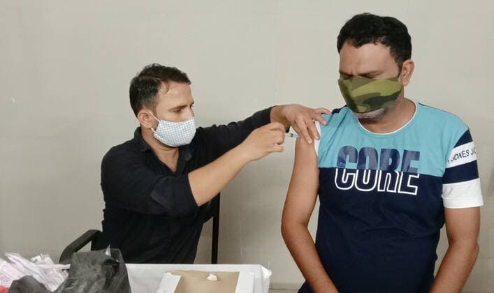 Coronavirus in Indien, Impfungen in Ghaziabad